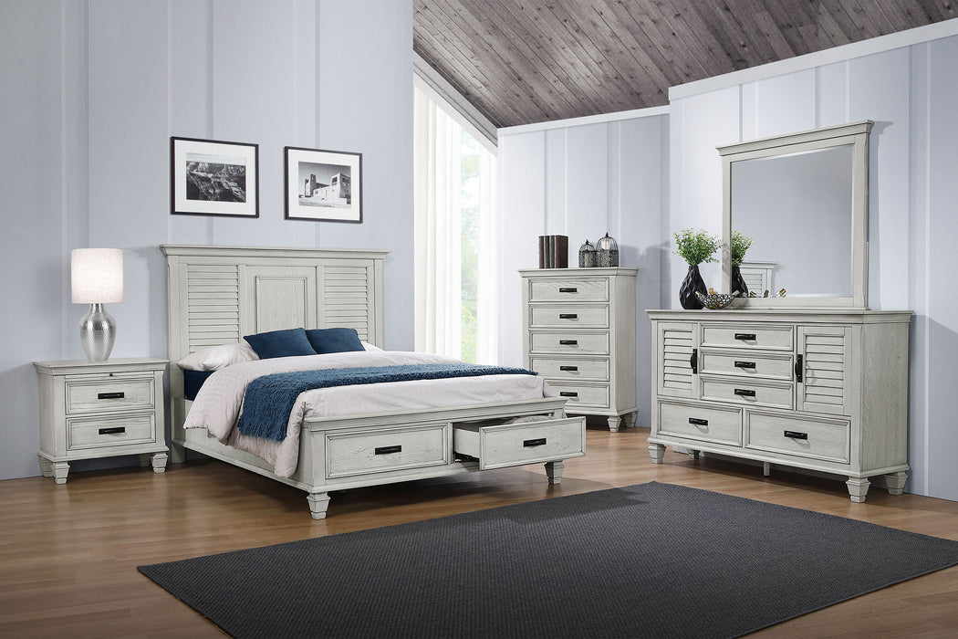 Franco Panel Platform Storage Bed