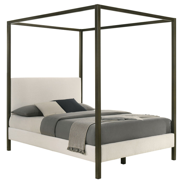 Monroe Canopy Panel Platform Bed