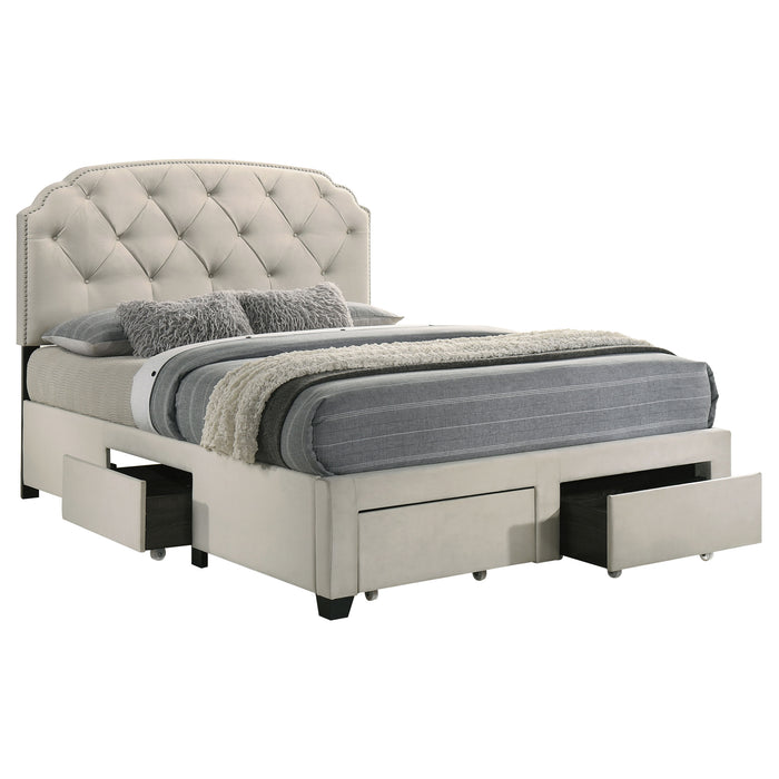 Marianna Panel Platform Storage Bed