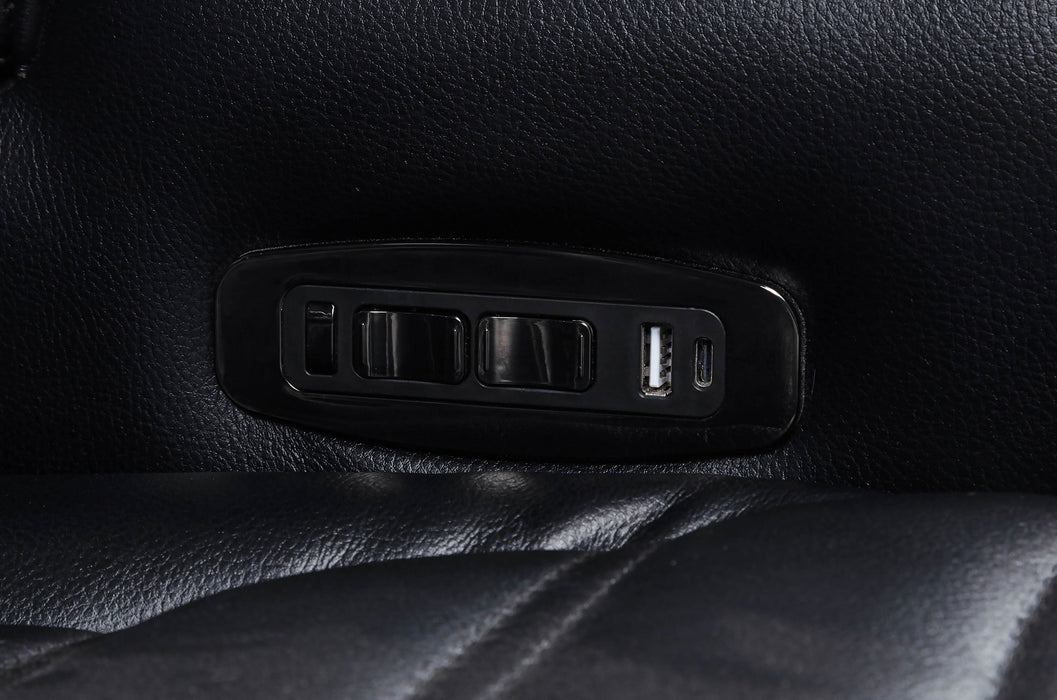 Zuma Dual Power Reclining Loveseat