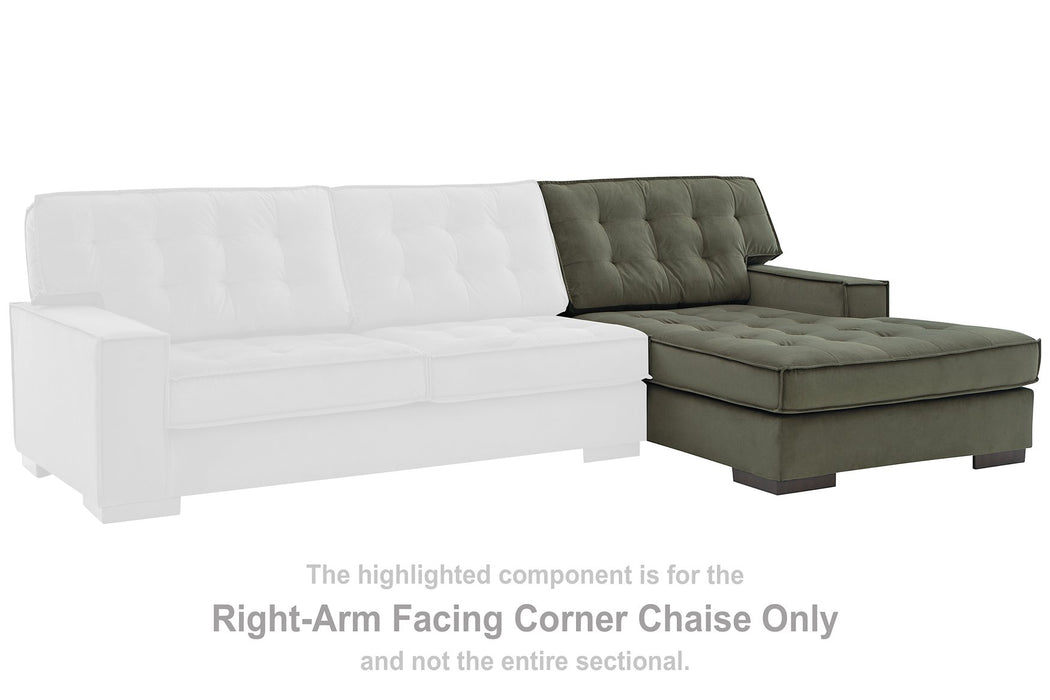 Caspian-Town Sectional with Chaise