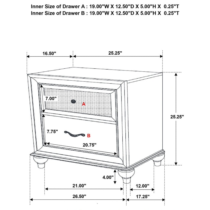 Barzini Bedroom Set