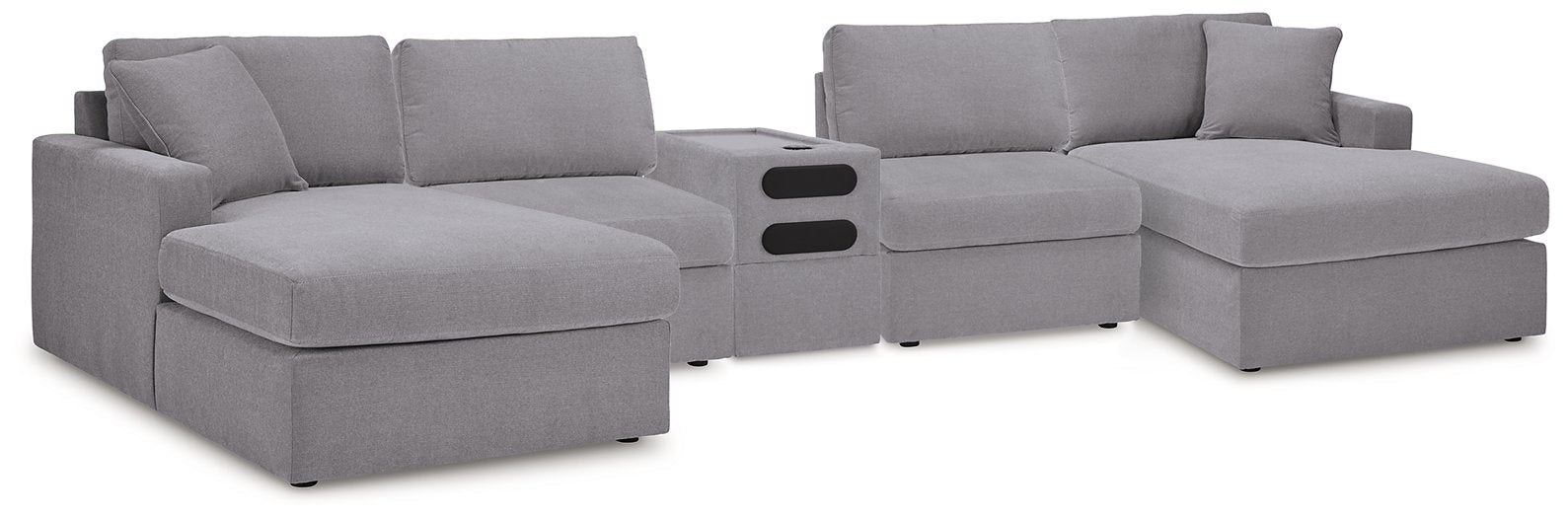 Modmax 5 Piece Sectional with Audio Console