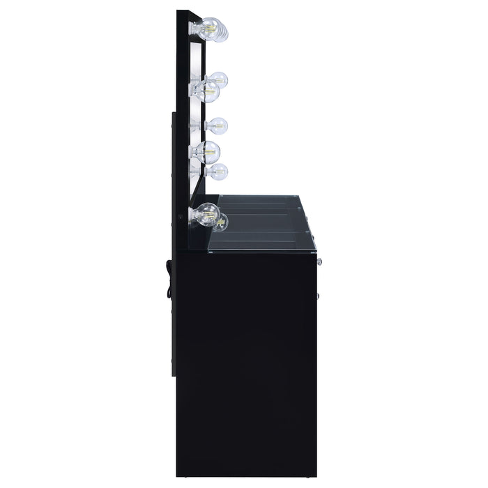 Acena Makeup Vanity Table with LED Mirror