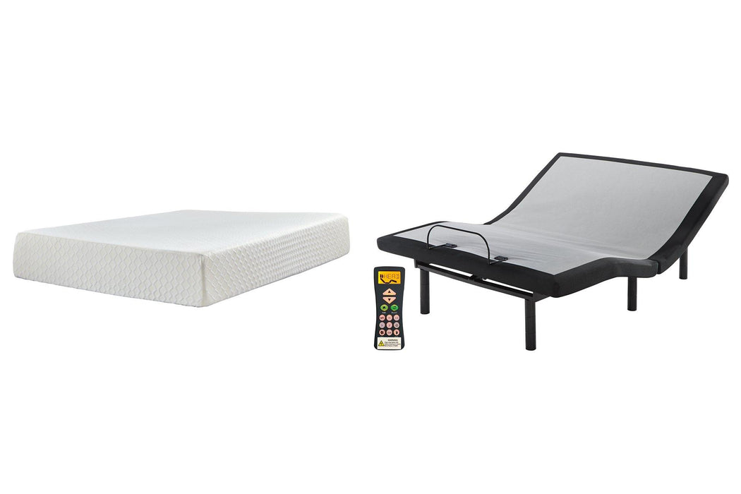 Chime 12 Inch Memory Foam Mattress Set