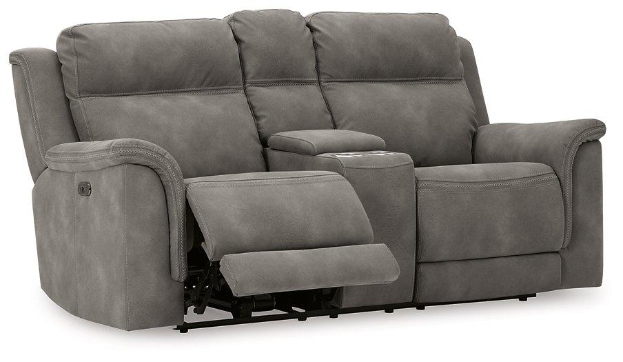 Next-Gen DuraPella Power Reclining Loveseat with Console