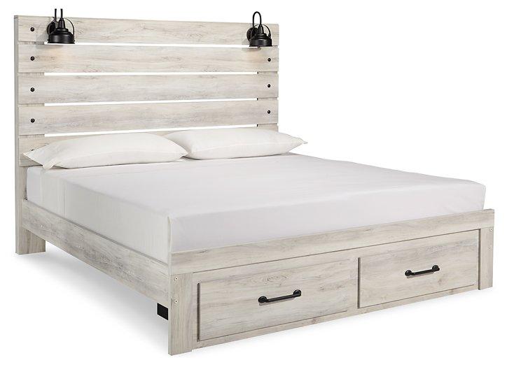 Cambeck Bed with 2 Storage Drawers