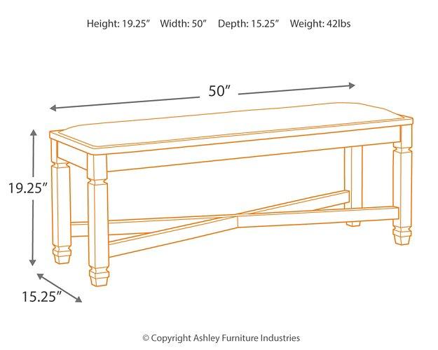 Tyler Creek Dining Bench