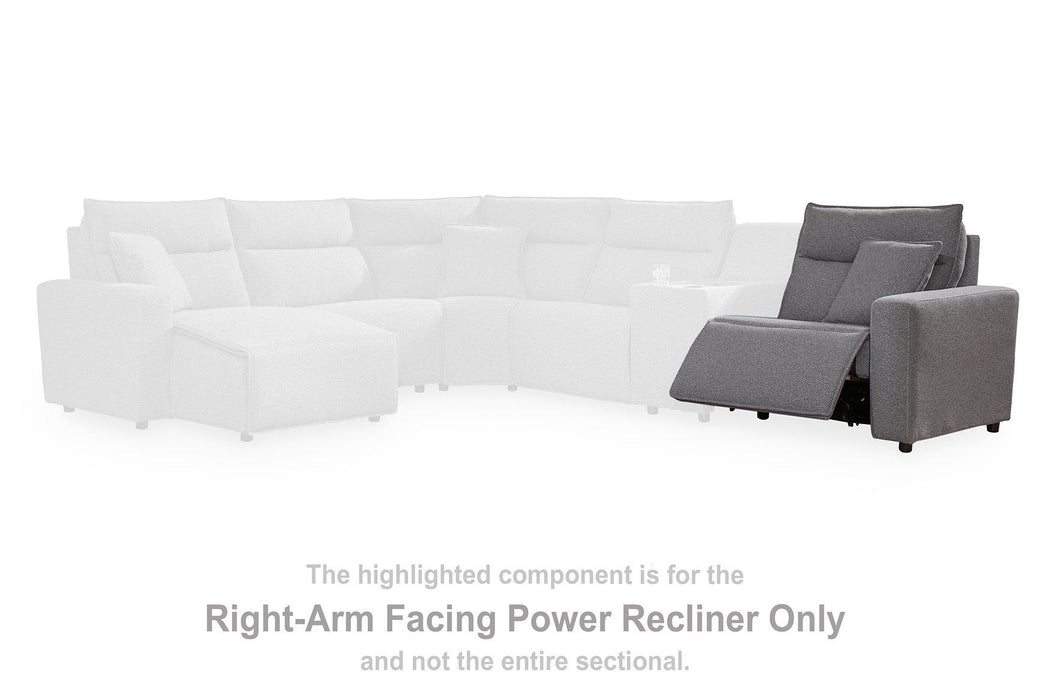 Modmax Reclining Sectional with Console