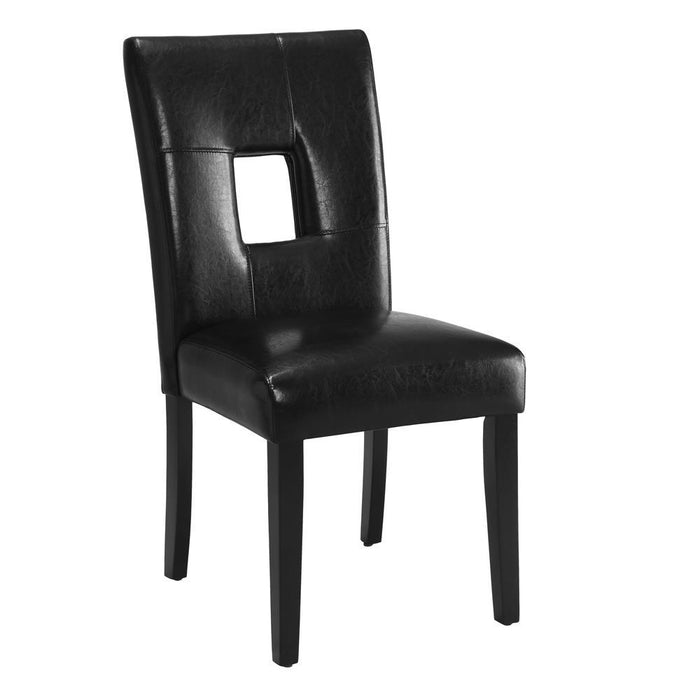 Newbridge Causal Black Counter Height Chair