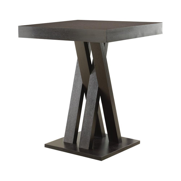 G100520 Contemporary Cappuccino Bar-Height Table