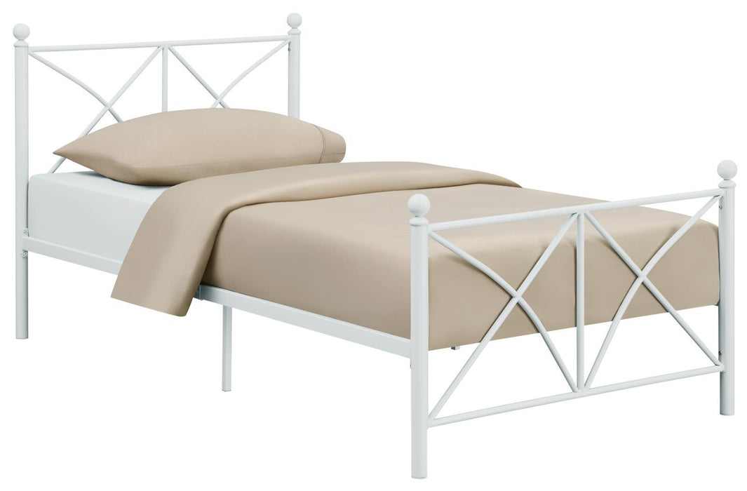 Hart Full Platform Bed White