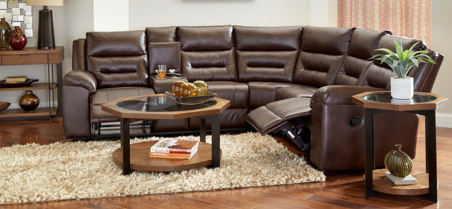 3 Piece reclining Sectional