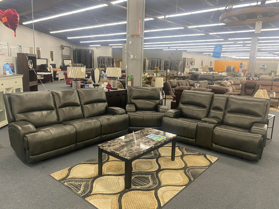 3 Piece living room set - Grey